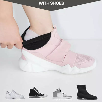 Invisible Height Boost Insoles | 4CM 5CM 6CM Lift | Concealed Silicone Pads