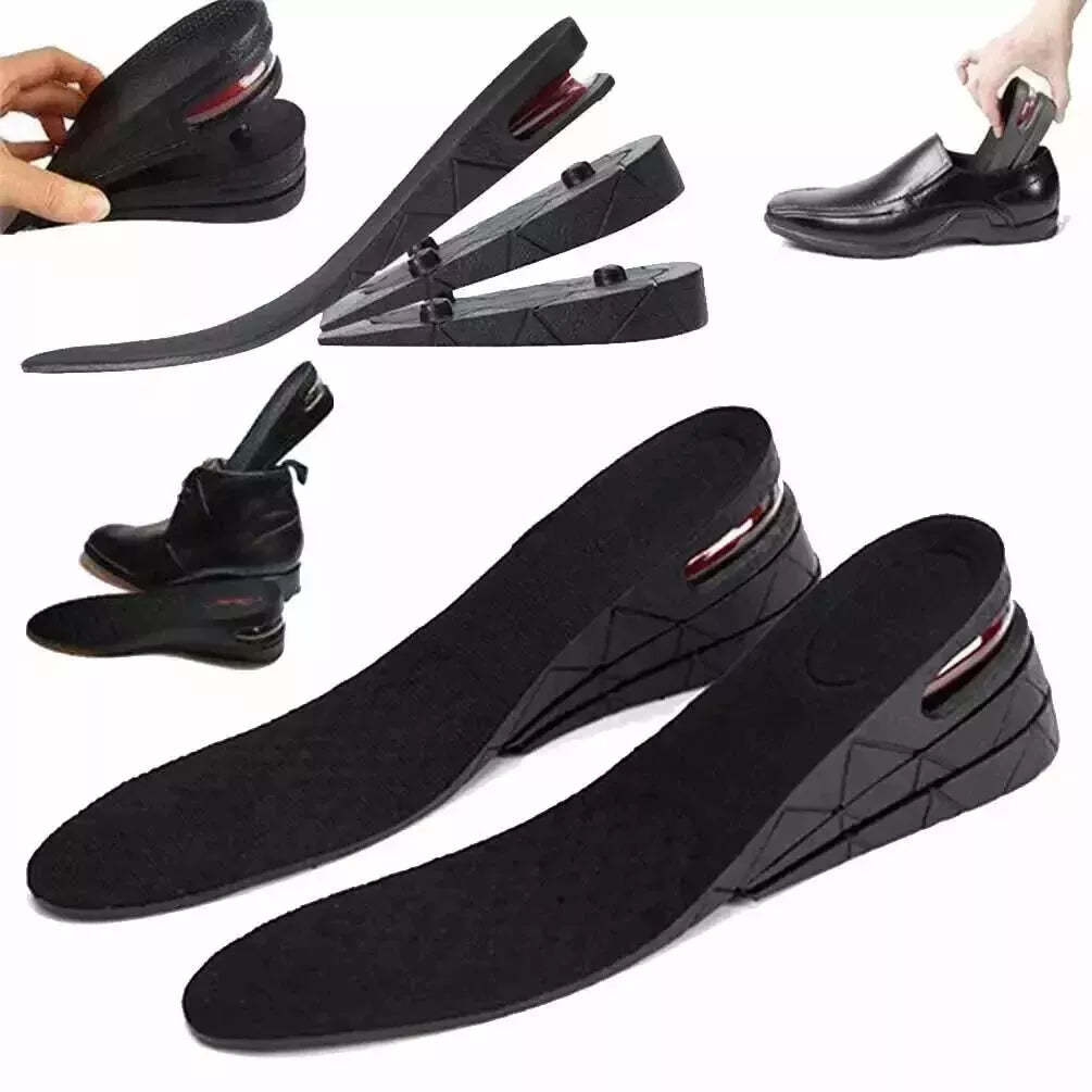 Height Increase Insoles – Unisex Invisible Heel Lift Inserts for Shoes (3CM–7CM)