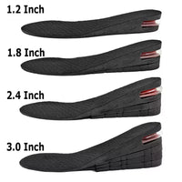 Height Increase Insoles – Unisex Invisible Heel Lift Inserts for Shoes (3CM–7CM)